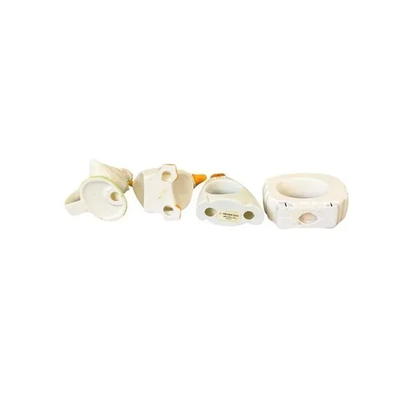 Vintage Animal Porcelain Napkin Rings Set of 4 Made In Japan 2.5" - 3" Tall - Picture 6 of 8